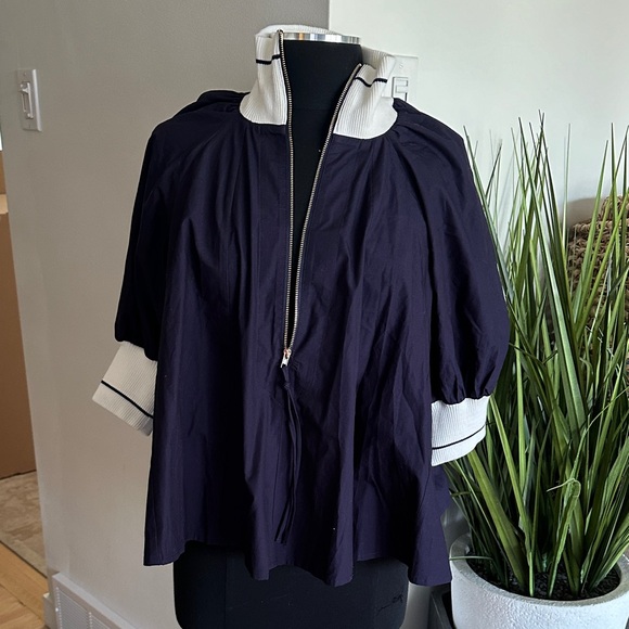 BNWT - Anthropologie Sporty Henley Swing Top - Medium - Picture 7 of 11